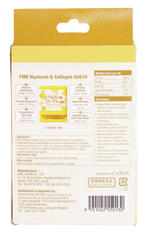 FINE Hyaluron & Collagen With Ubiquinol Q10 5 Days Trial Pack (Honey Yuzu Flavour 5's x 10g)