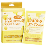 FINE Hyaluron & Collagen With Ubiquinol Q10 5 Days Trial Pack (Honey Yuzu Flavour 5's x 10g)