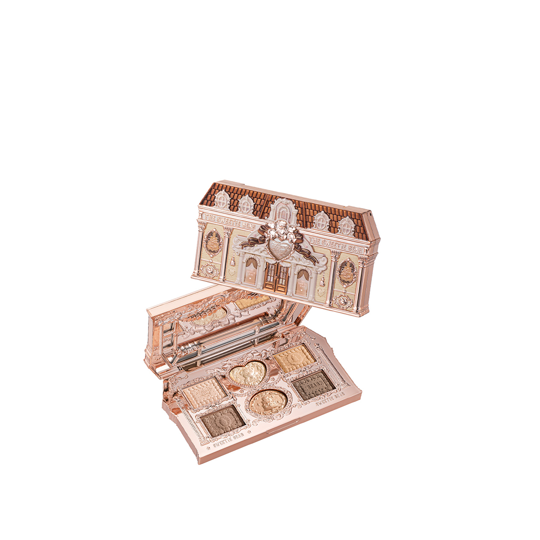 FLOWER KNOWS The Sweetie Bear Collection 6-Color Makeup Palette (6.5g)