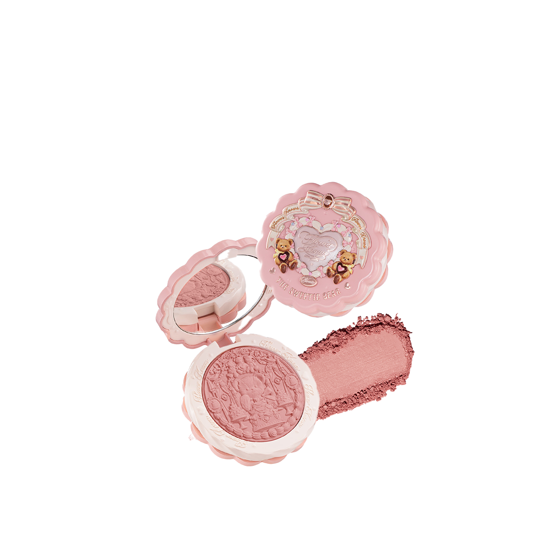 FLOWER KNOWS The Sweetie Bear Collection Silk Satin Blush (5g)
