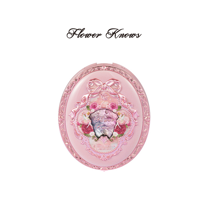 FLOWER KNOWS Midsummer Fairytales Collection Velvet Embossed Blush 5g