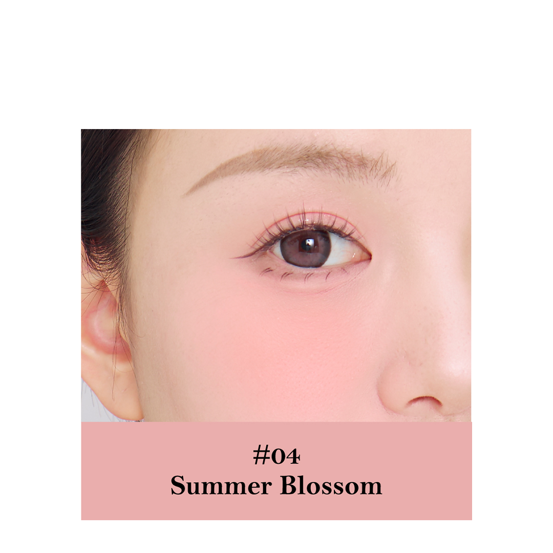 FLOWER KNOWS Midsummer Fairytales Collection Velvet Embossed Blush 5g