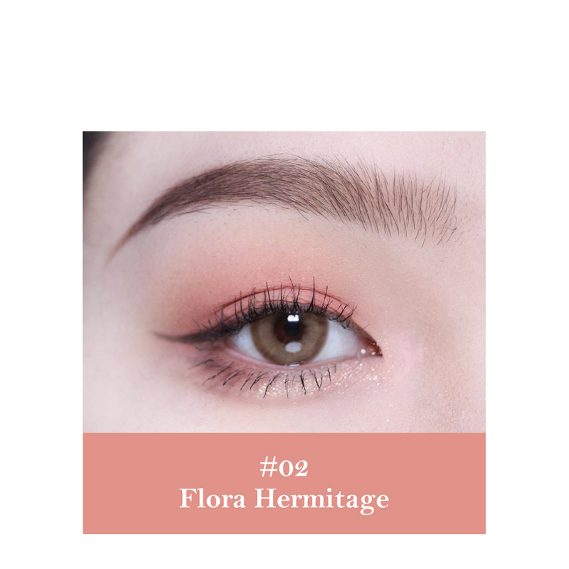 FLOWER KNOWS Midsummer Fairytales Collection Embossed Five-Color Makeup Palette 6.5g