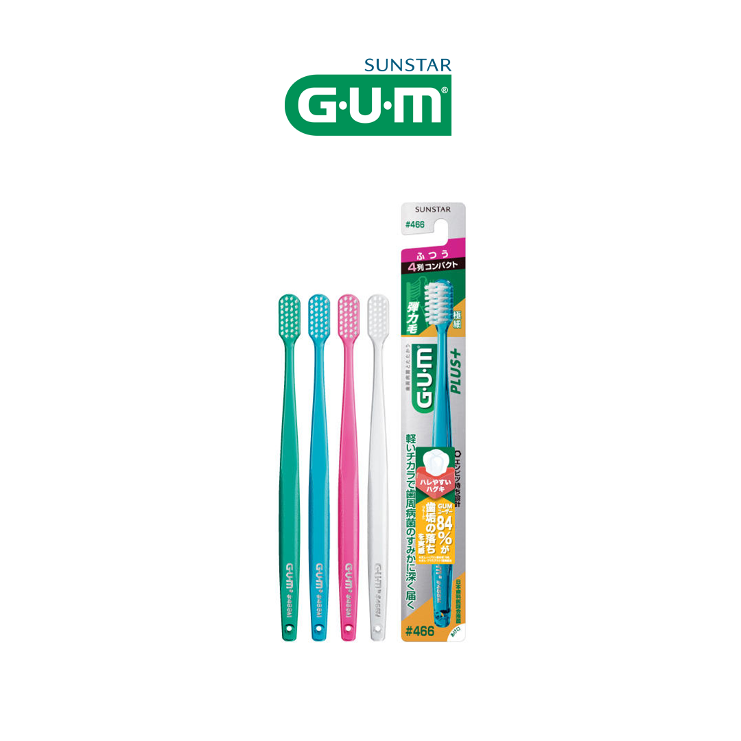 SUNSTAR GUM Plus+ Dental Brush #466 Soft
