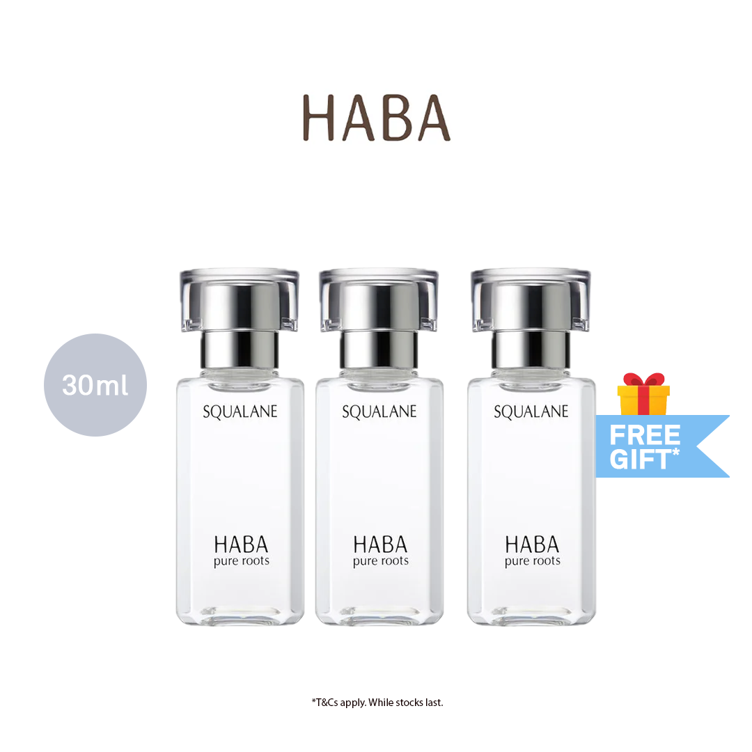 [HABA x Ginger Keong] HABA SQUALANE OIL 30ml @B2F1 (BUNDLE)