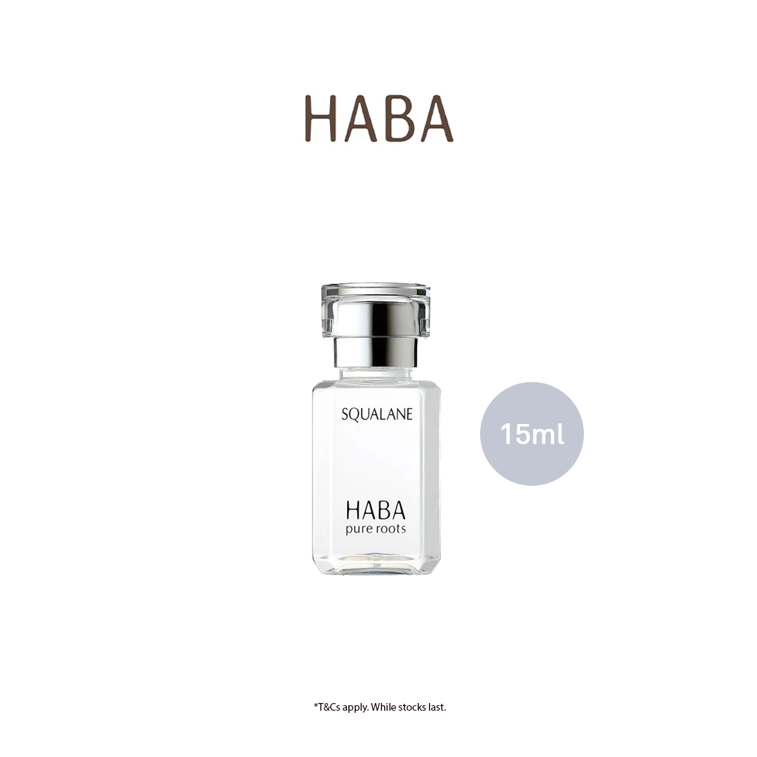 [HABA x Ginger Keong] HABA SQUALANE (15mL/30mL)