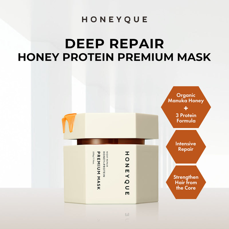 HONEYQUE Night Repair Honey Protein Premium Mask 220g