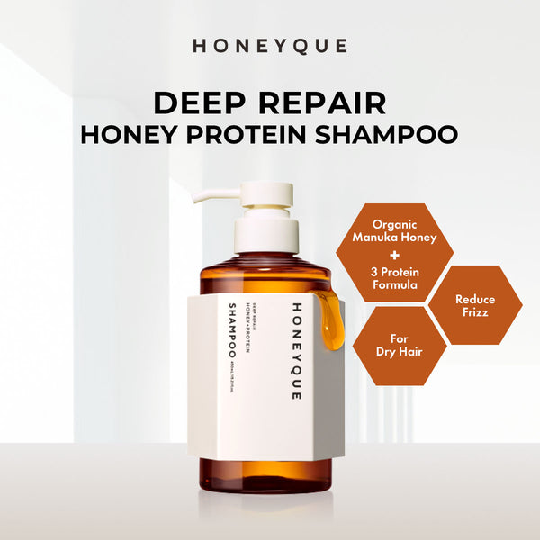 HONEYQUE Deep Repair Honey Protein Shampoo 450ml