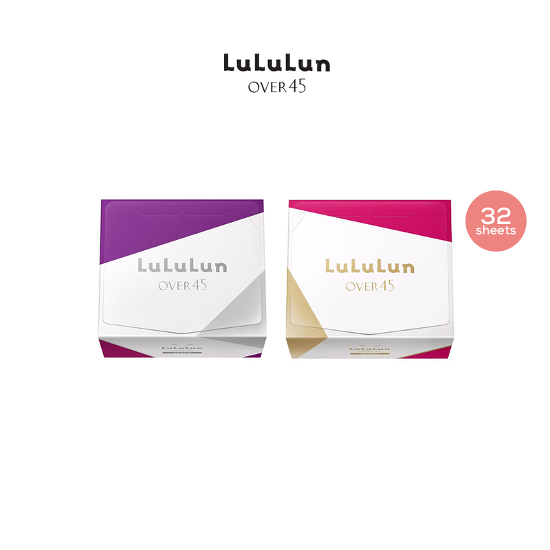 LuLuLun Over 45 Face Mask - 32 Sheets [2 Types To Choose]