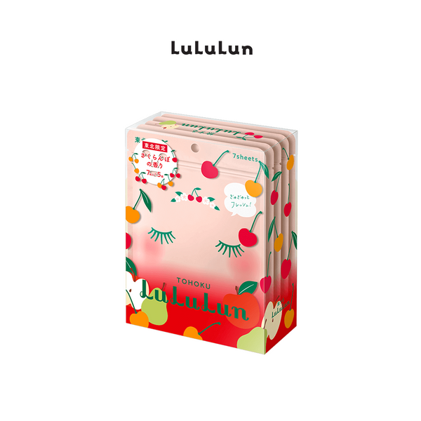 Lululun Face Mask Tohoku Cherry (7 Sheets x 5 packs)