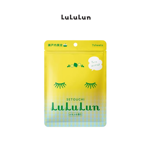 Lululun Face Mask Setouchi Lemon (7 sheets x 5 bags)