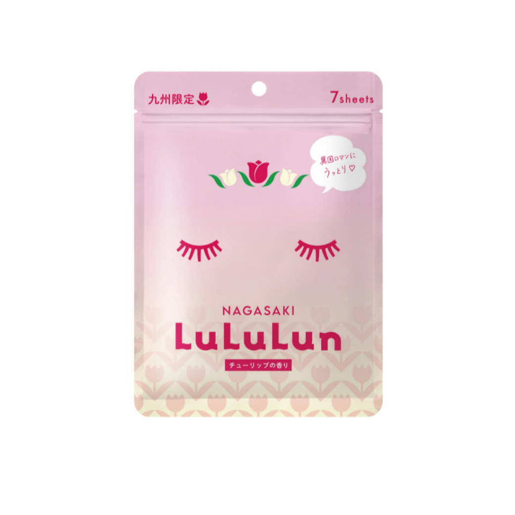 Lululun Face Mask Nagasaki Tulip (7 Sheets x 5 packs)