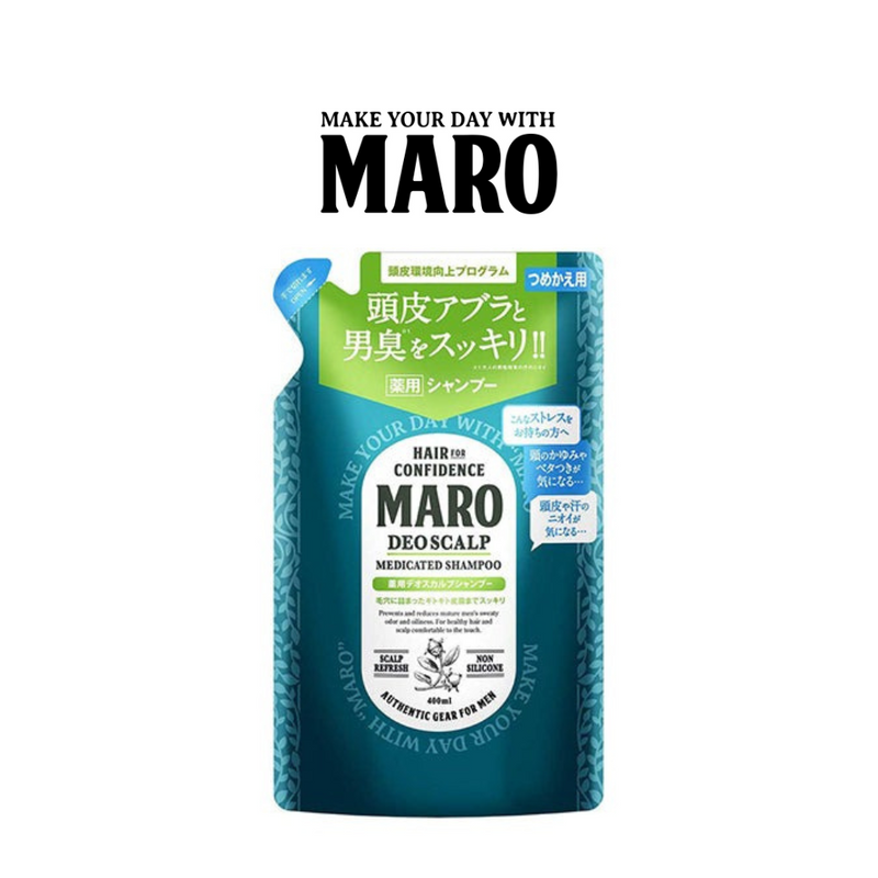 MARO Deo Scalp Shampoo Refill Pack (400ml)