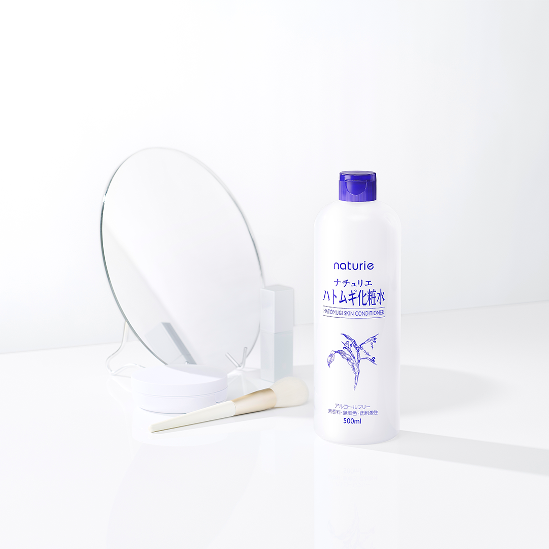 NATURIE Hatomugi Skin Conditioner Lotion (500ml) (Non-alcohol)