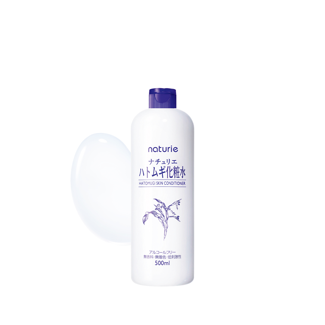 NATURIE Hatomugi Skin Conditioner Lotion (500ml) (Non-alcohol)