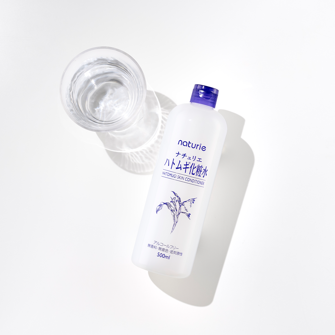 NATURIE Hatomugi Skin Conditioner Lotion (500ml) (Non-alcohol)