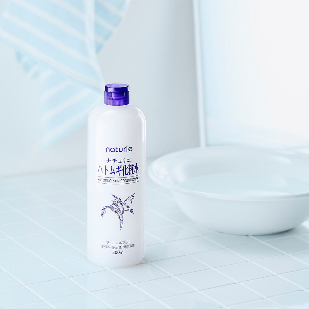 NATURIE Hatomugi Skin Conditioner Lotion (500ml) (Non-alcohol)