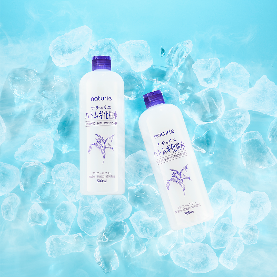 NATURIE Hatomugi Skin Conditioner Lotion (500ml) (Non-alcohol)