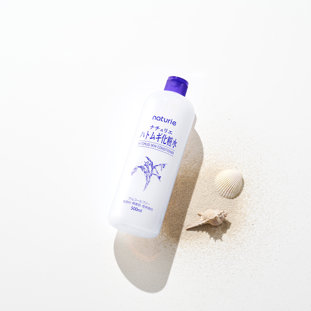 NATURIE Hatomugi Skin Conditioner Lotion (500ml) (Non-alcohol)