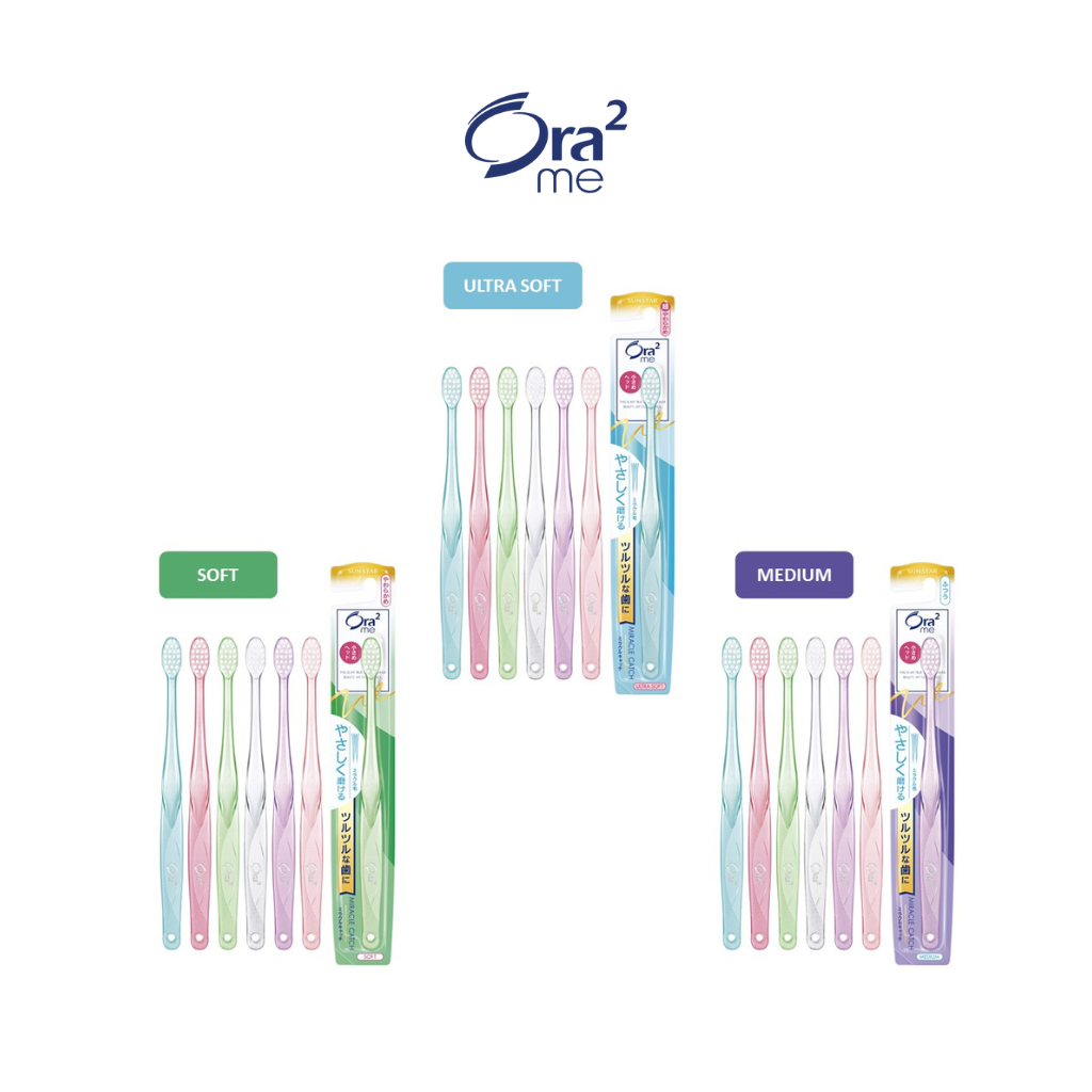 ORA2 Me Miracle Catch Compact Head Toothbrush (Ultra-Soft / Soft / Medium)