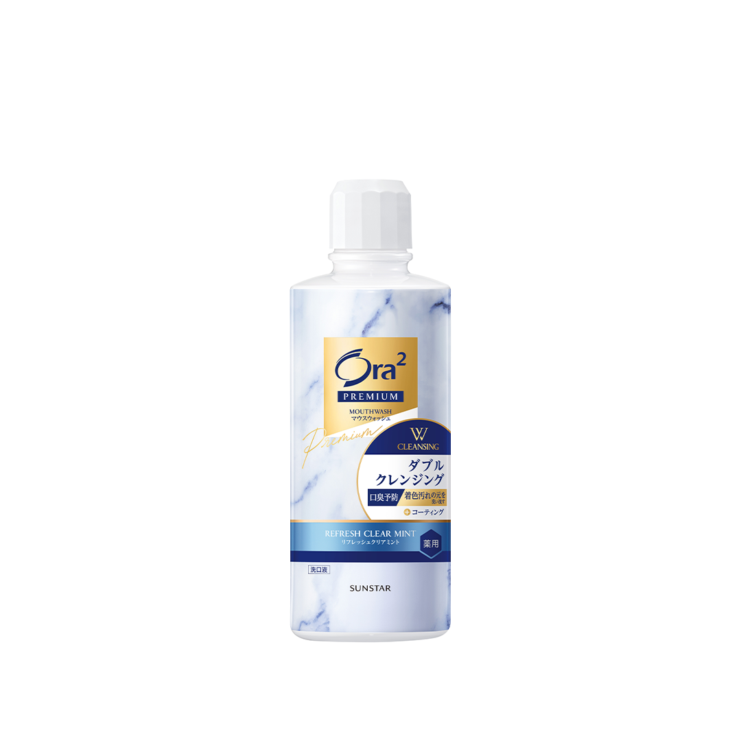 Ora2 Premium W Cleansing Mouthwash 550ml (2 Flavours)