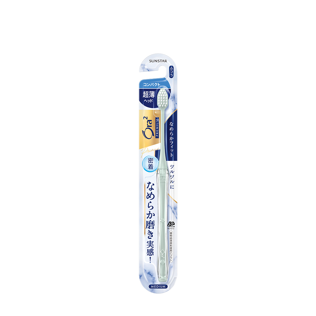 Ora2 Premium Smooth Fit Toothbrush Compact [Soft / Medium]