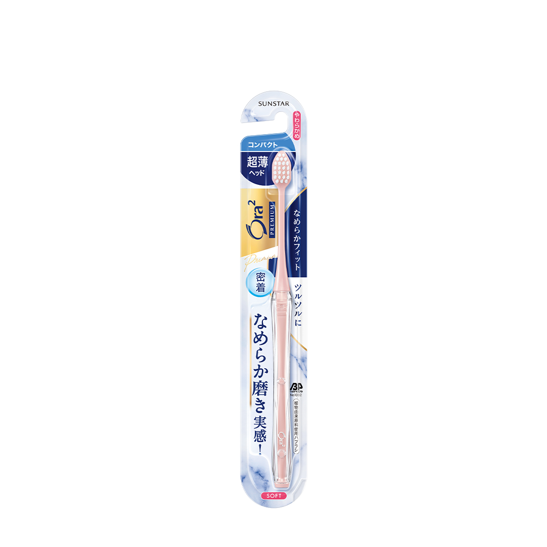 Ora2 Premium Smooth Fit Toothbrush Compact [Soft / Medium]