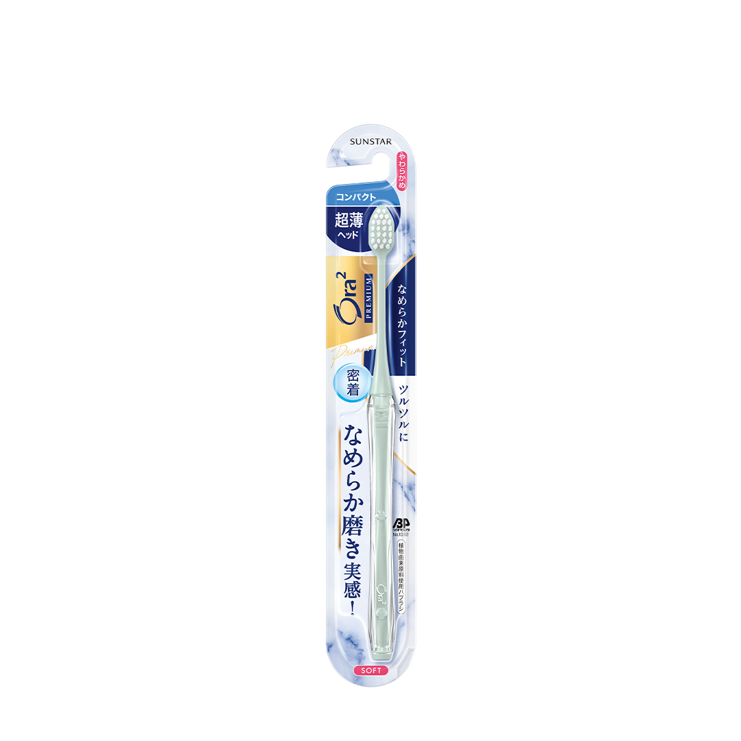 Ora2 Premium Smooth Fit Toothbrush Compact [Soft / Medium]