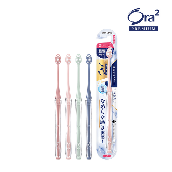 Ora2 Premium  Smooth Fit Toothbrush Ultra Compact [Soft / Medium]