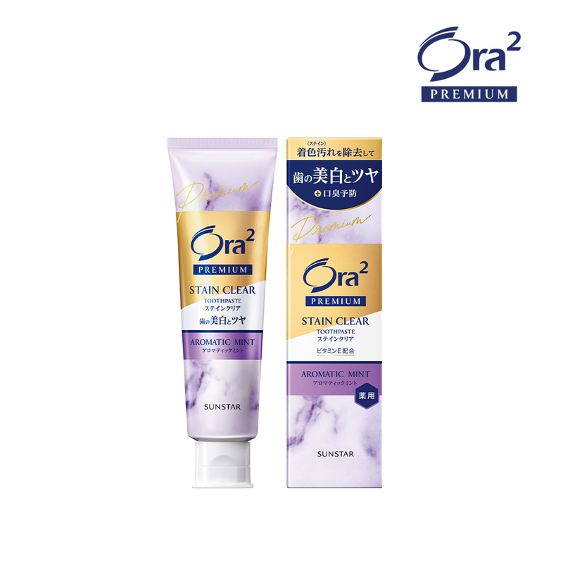 ORA2 Premium Stain Clear Toothpaste 100g (3 flavours)