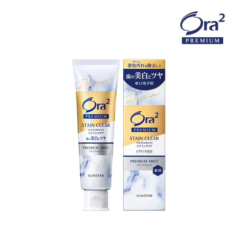 ORA2 Premium Stain Clear Toothpaste 100g (3 flavours)