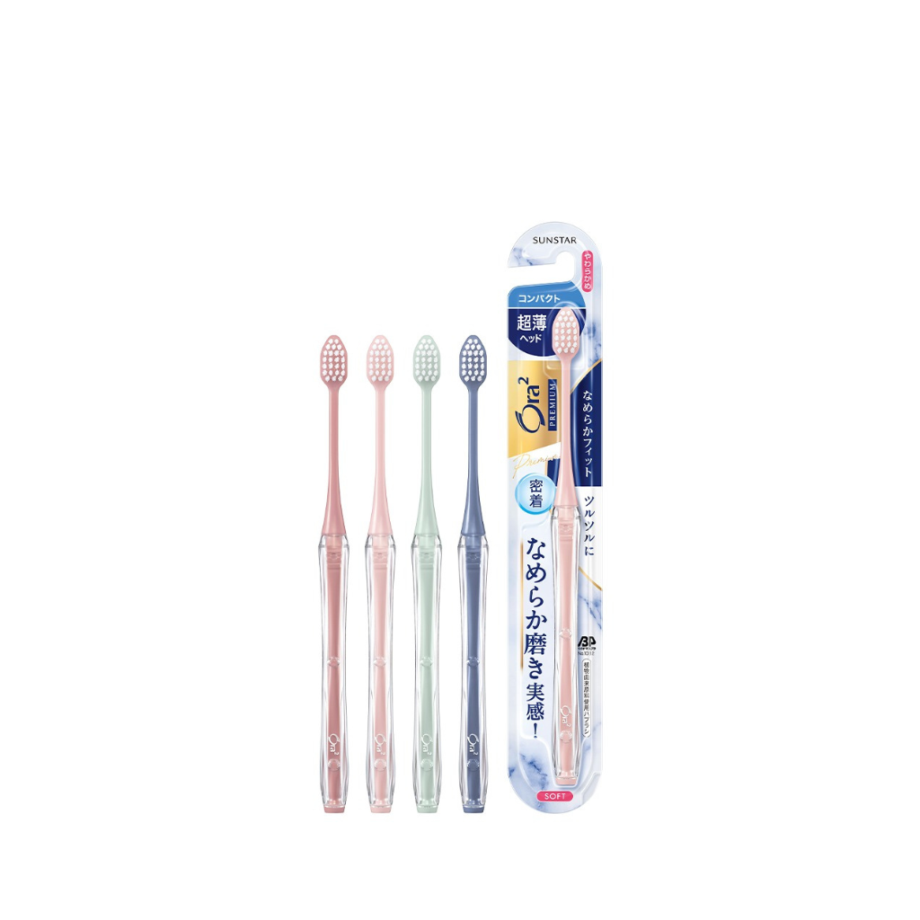 Ora2 Premium Smooth Fit Toothbrush Compact [Soft / Medium]