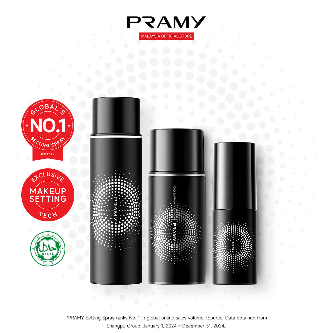 PRAMY Moisturizing Matte Finish Makeup Setting Spray - 30ml/65ml/100ml