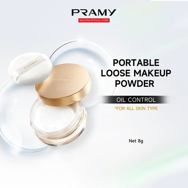 PRAMY Sheer Translucent Loose Powder 01# Transparent Type