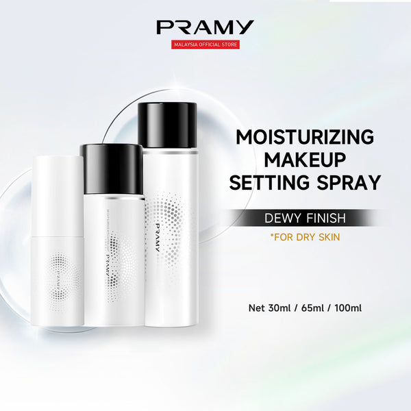 PRAMY Moisturizing Dewy Finish Makeup Setting Spray - 30ml/65ml/100ml