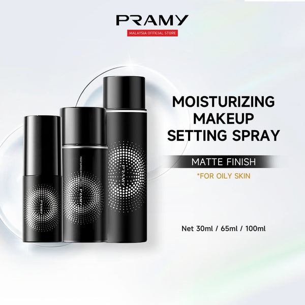 PRAMY Moisturizing Matte Finish Makeup Setting Spray - 30ml/65ml/100ml