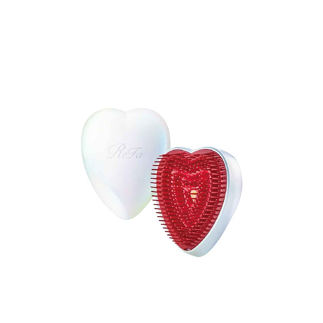 ReFa Heart Brush - Rose Gold/Brush Silver/Champagne Gold/Red/Aurora White/Matte White