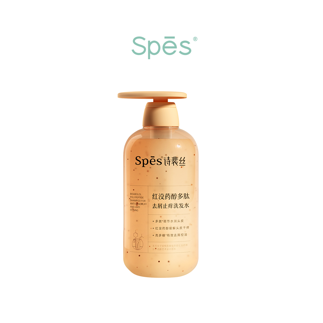 Spēs Bisabolol Polypeptide Shampoo for Anti-Dandruff and Anti-Itching / Conditioner for Moisturizing (500ml)