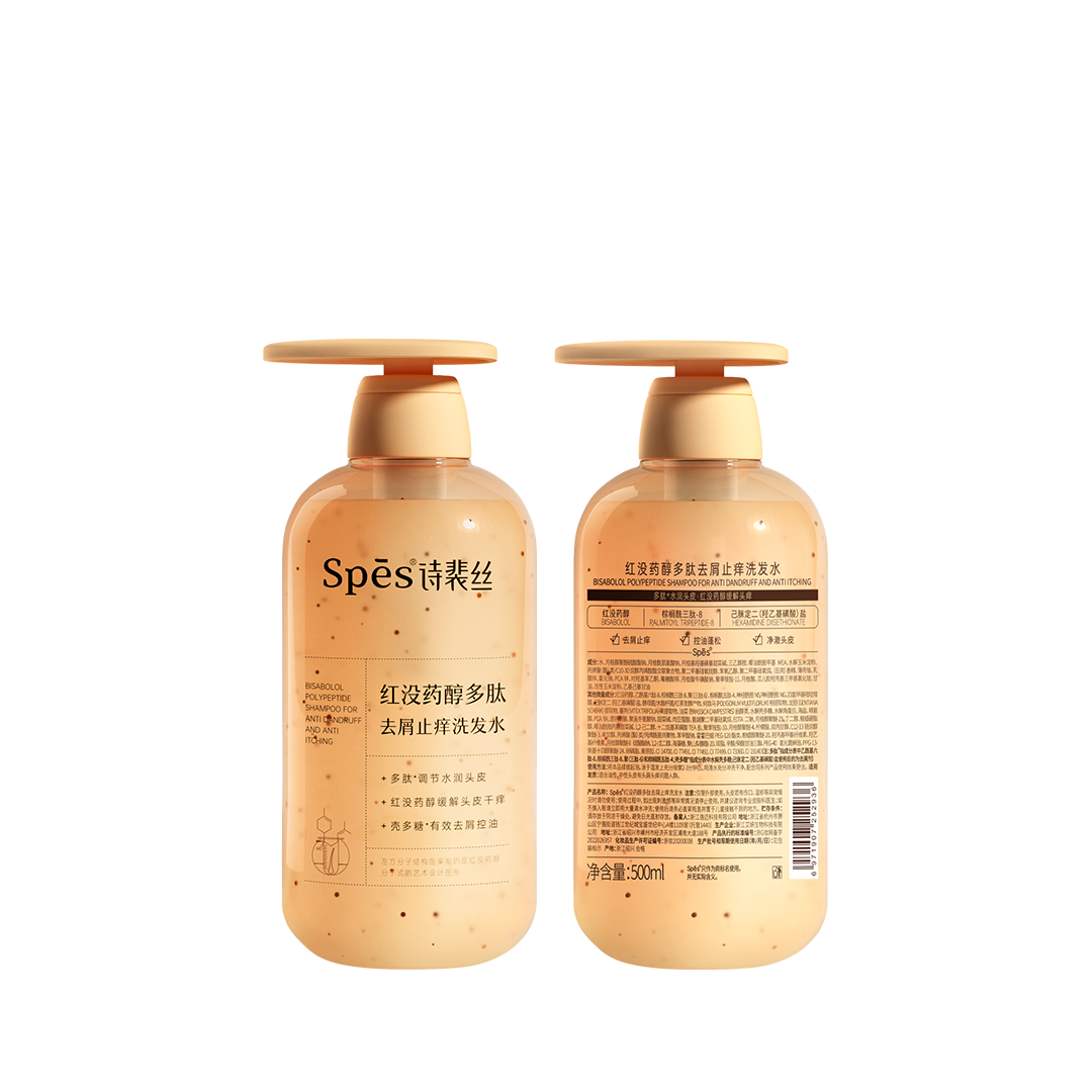 Spēs Bisabolol Polypeptide Shampoo for Anti-Dandruff and Anti-Itching / Conditioner for Moisturizing (500ml)