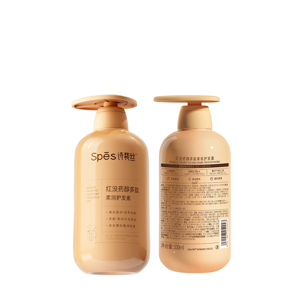 Spēs Bisabolol Polypeptide Shampoo for Anti-Dandruff and Anti-Itching / Conditioner for Moisturizing (500ml)