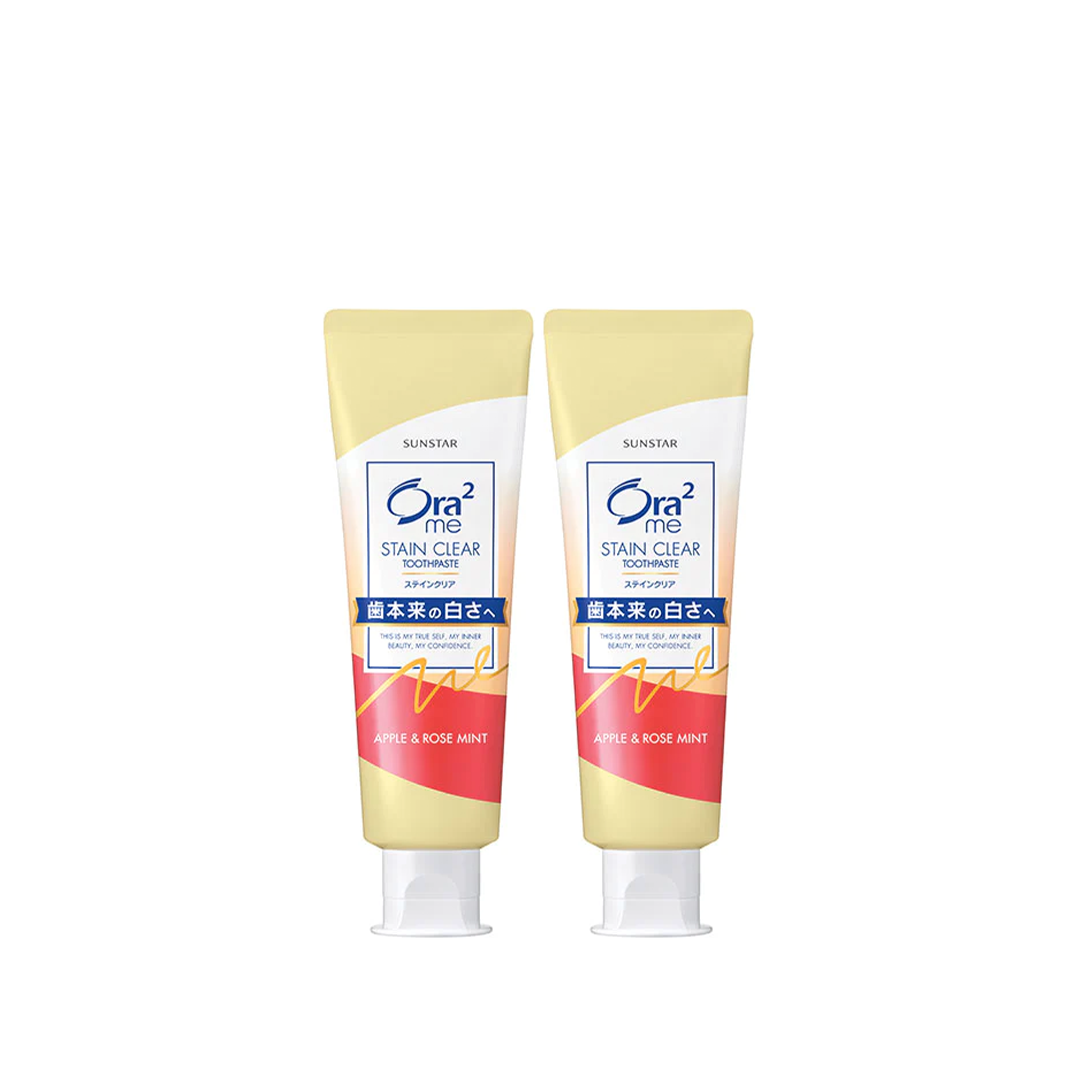 [Twin Pack] Ora2 me Stain Clear Toothpaste