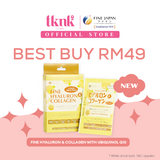 FINE Hyaluron & Collagen With Ubiquinol Q10 5 Days Trial Pack (Honey Yuzu Flavour 5's x 10g)