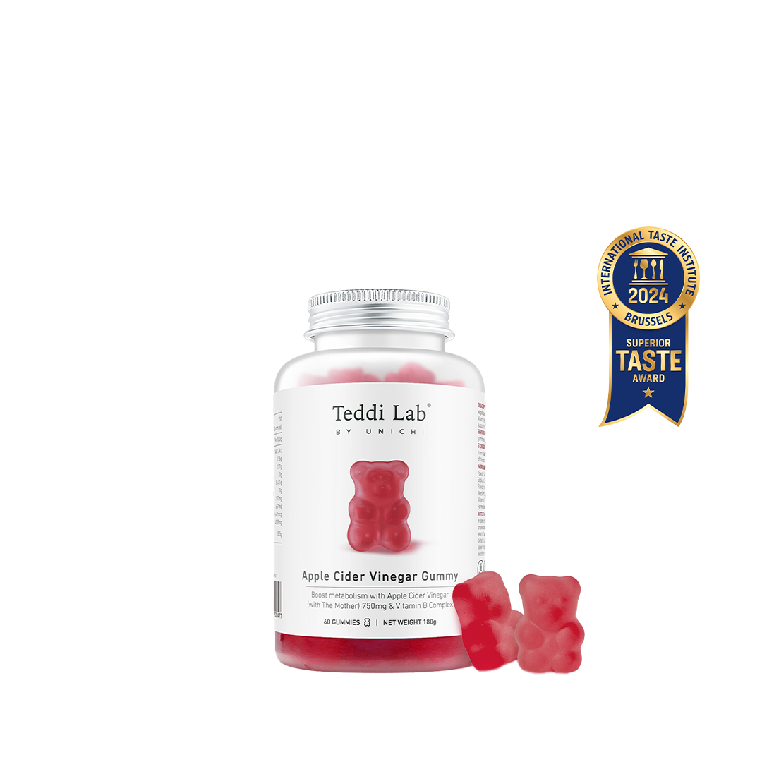 Unichi Teddi Lab Apple Cider Vinegar Gummy (180g)