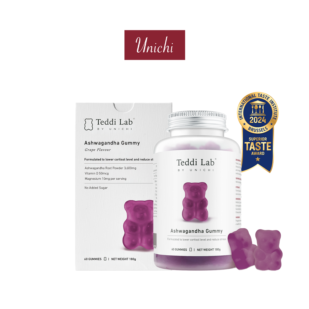Unichi Teddi Lab Ashwagandha Gummy (180g)