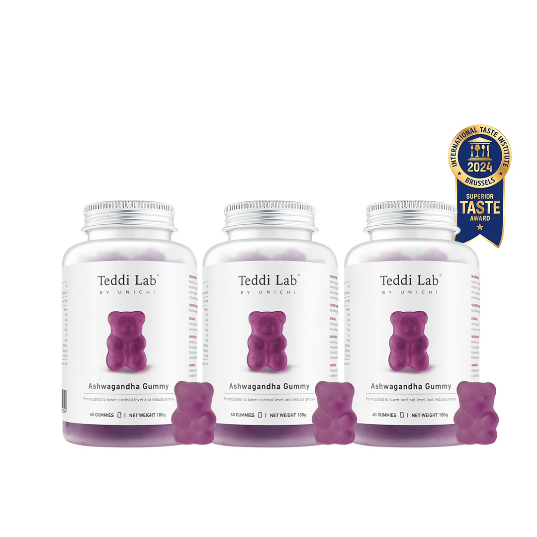 Unichi Teddi Lab Ashwagandha Gummy (180g)