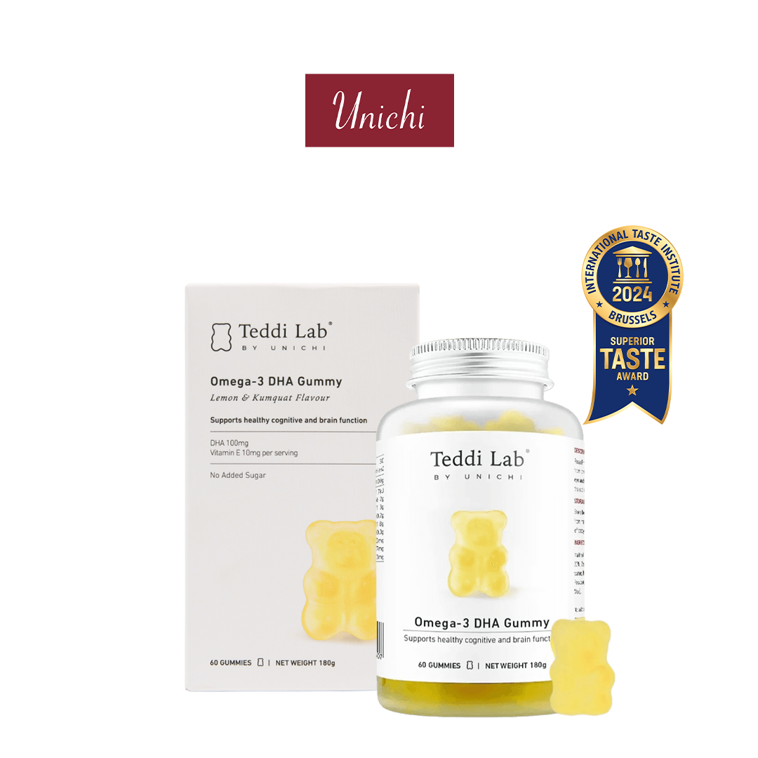 Unichi Teddi Lab Omega-3 DHA Gummy