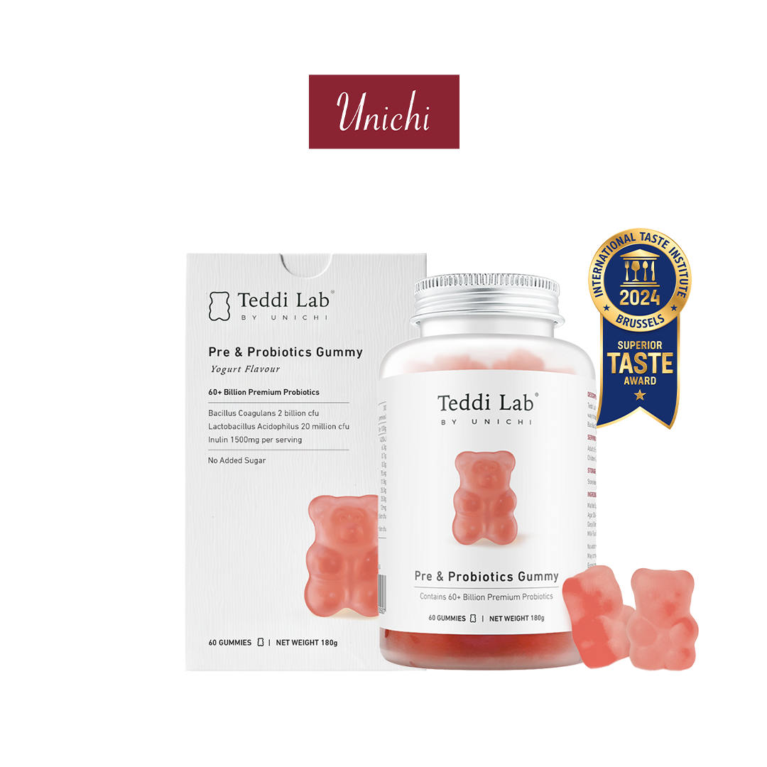 Unichi Teddi Lab Pre & Probiotics Gummy (180g)