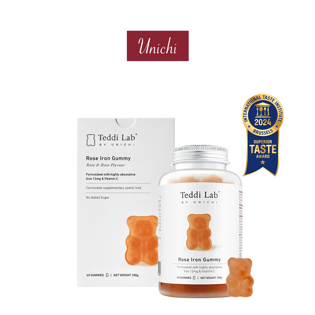 Unichi Teddi Lab Rose Iron Gummy