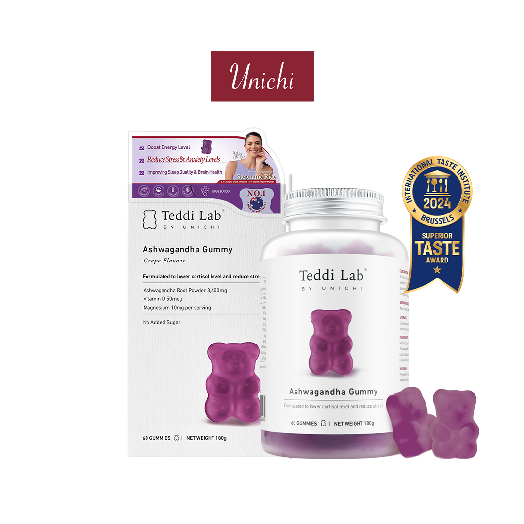 Unichi Teddi Lab Ashwagandha Gummy (180g)