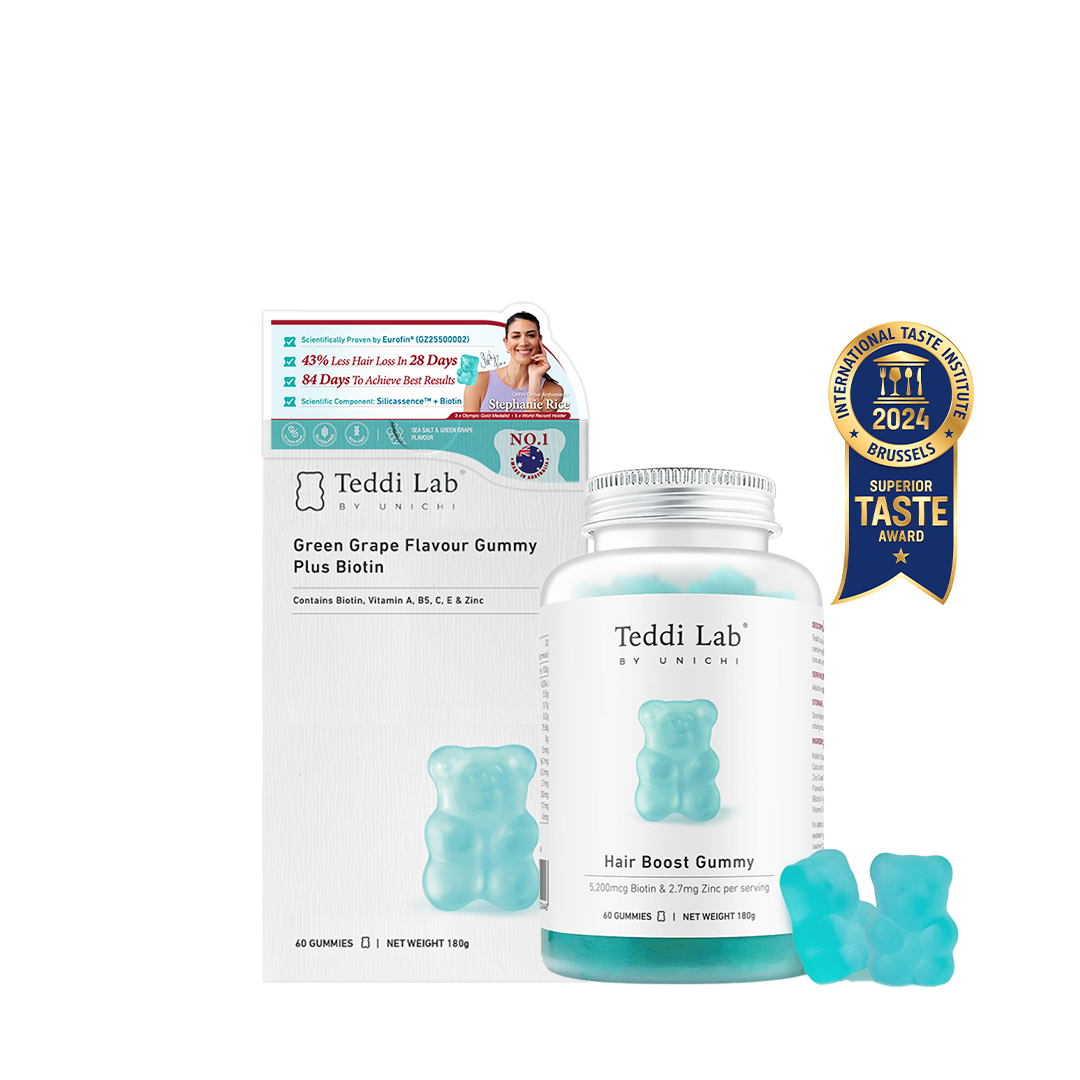 Unichi Teddi Lab Hair Boost Gummy / Hair Boost Gummy Plus